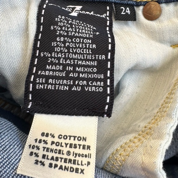 Seven For All Mankind “Gwenevere” blue jeans 👖 / 24 / Excellent condition - Picture 13 of 13